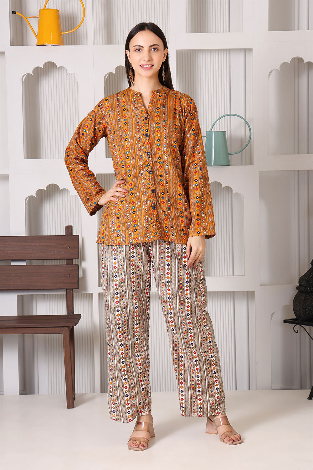 Autumn Vibe Ensemble Co-Ord Set – Darvi Life Styles International