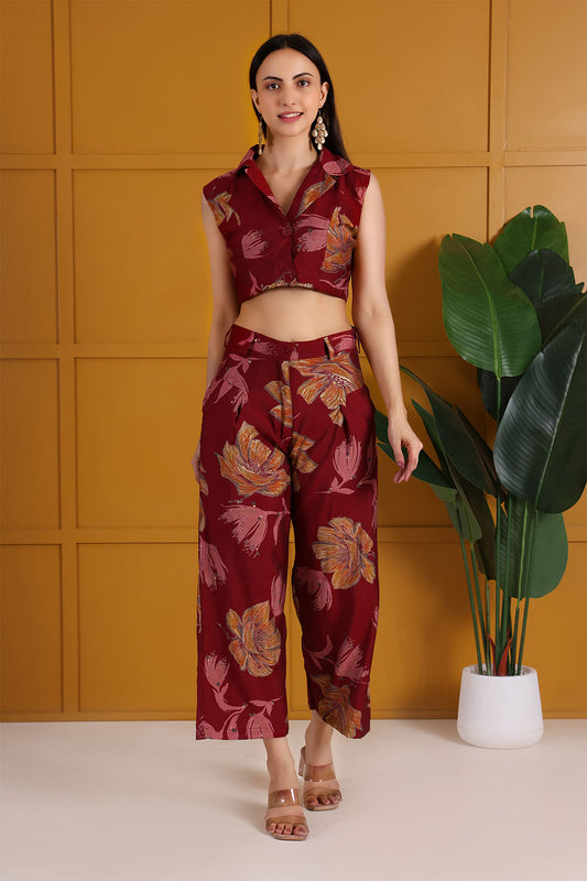 Berry Blossom Co-Ord Set