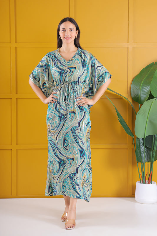 Ocean Breeze Maxi Dress