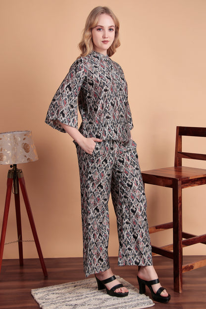 Midnight Mosaic Co-Ord Set