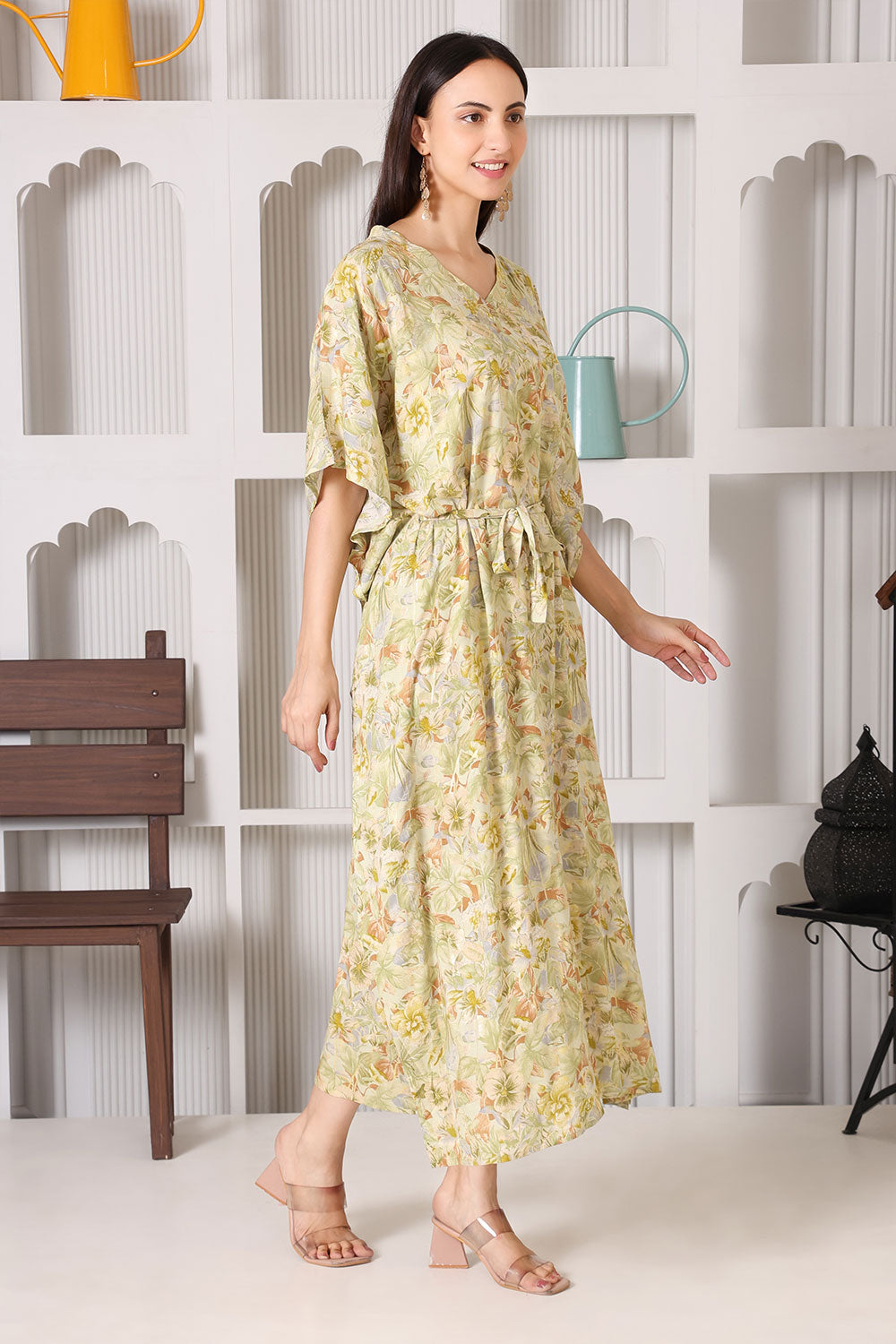 Pastel Garden Glow Maxi