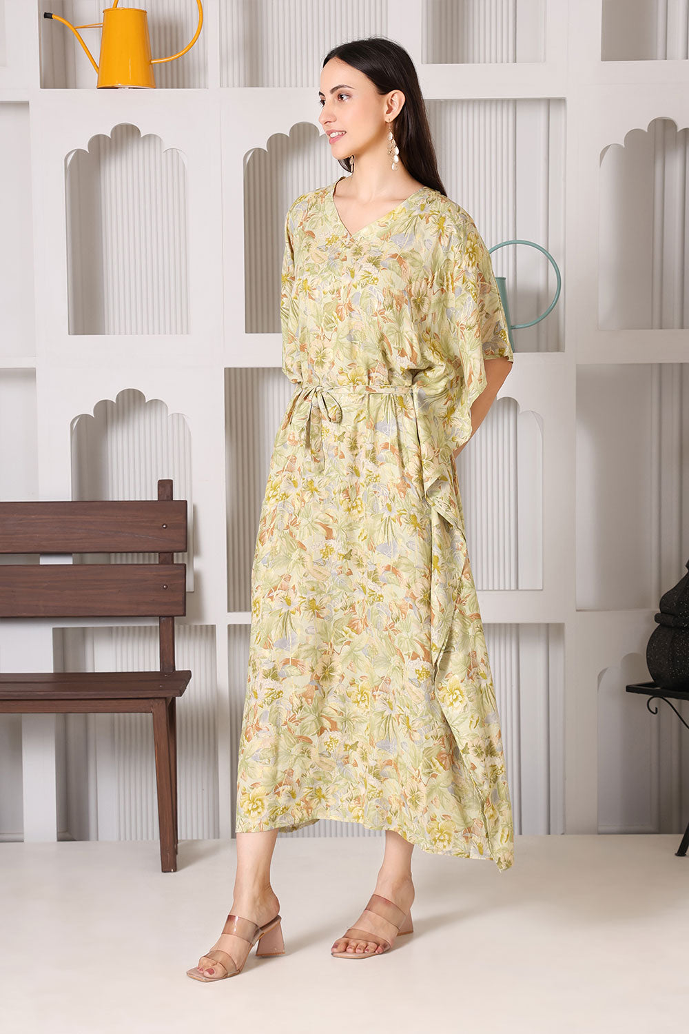 Pastel Garden Glow Maxi